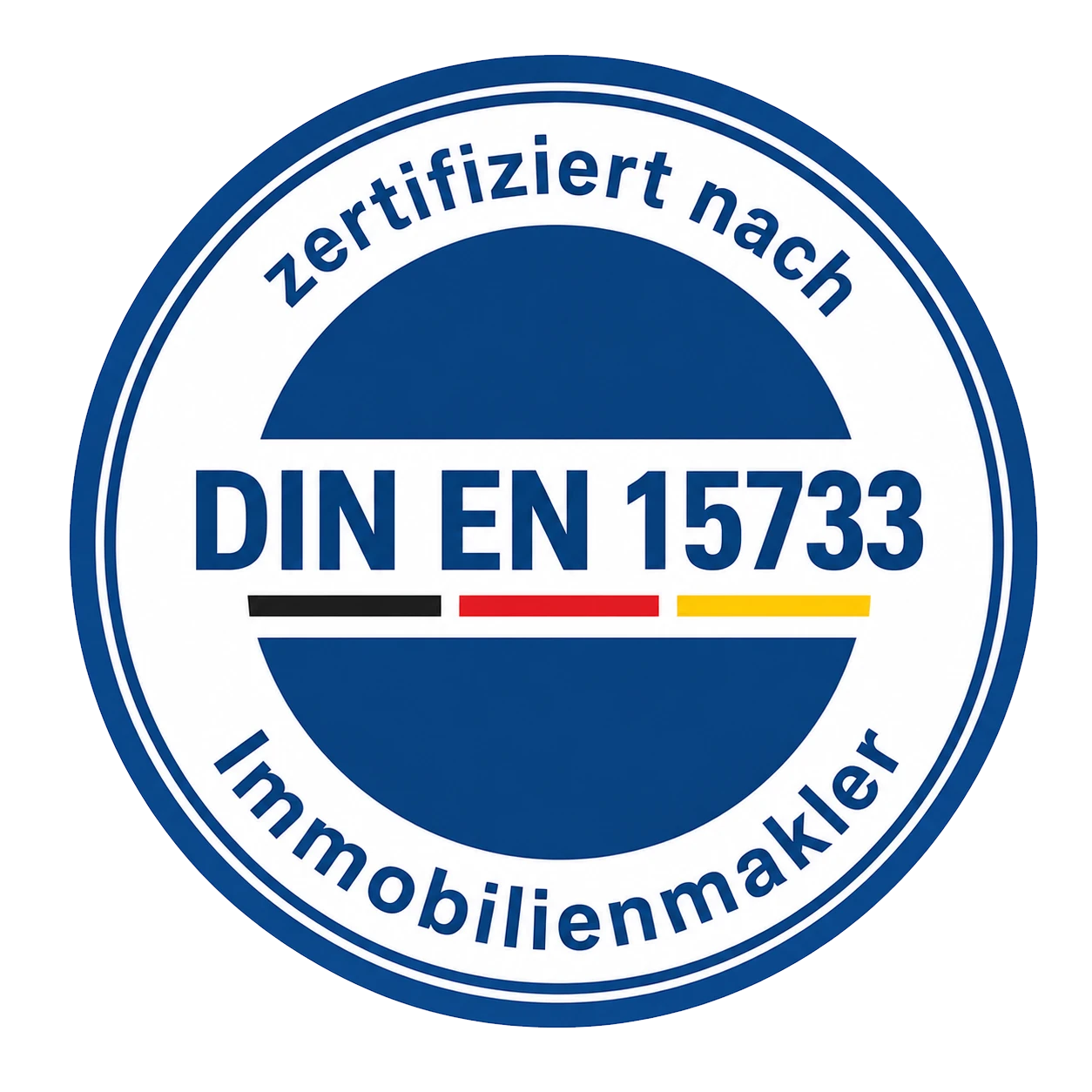 Zertifiziert nach DIN EN 15733 - Geprüfter Immobilienmakler in Stuttgart